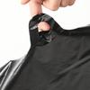 Bolsa de basura portátil para el hogar, gruesa, negra, desechable, tipo chaleco, 32 x 52, bolsas de plástico para limpieza de cocina, 100 unidades