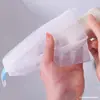 Rede Espumante para Sabonete Artesanal Estilo Japonês com Fivela Pode Ser Pendurada Rede Espumante para Lavar o Rosto Rede Espumante para Limpador Facial Bolsa Espumante para Sabonete Bolsa Espumante