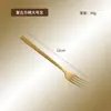 Juego Retro de Cuchillo, Tenedor y Cuchara de Acero Inoxidable 304 Engrosado con Mangos Cuadrados para Restaurante Comedor Estilo Occidental, Tenedor y Cuchara de Postre, Juego de Cuchillo y Tenedor para Steak