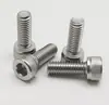 En Stock Tornillos de Acero Inoxidable 316 Cabeza Cilíndrica con Zócalo Hexagonal Din912 M3--M6 Tornillos con Cabeza de Copa y Zócalo Hexagonal