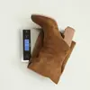 Talla 40-46 Gamuza Amazon Botas Altas Otoño e Invierno Botas de Cuero para Mujer Punta Redonda Tacón Súper Alto Zapatos para Mujer Transfronterizos Antideslizantes
