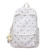 Mochila Escolar de Estilo Japonés para Niñas, Mochila Pequeña Floral Estilo Universitario Ins, Versión Coreana Estampado Dulce Mochila para Estudiantes de Secundaria para Niñas