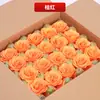 Atacado do Fabricante Rosa Azul Dourado Encantadora Cristal Artificial Flor de Rosa 520 Dia dos Namorados Chinês Flor Artificial Decoração de Casamento