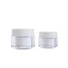 Pote 15/20/30/50g Parede Grossa Transparente Camada Dupla Frasco de Creme Cosméticos para Cuidados com a Pele Beleza Médica Pote de Creme Fabricante