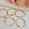 Pulsera de Cuerda Colorida para Rezos Diarios Rosa 2025 Nueva Pulsera Tejida a Mano Joyería para Mujeres Adultas Cuerda de Mano Regalo Lindo