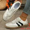 Comercio Exterior Transfronterizo Zapatos de Mujer Novedades Primavera 2026 Tallas Grandes Sin Cordones Planos Casuales Zapatos Individuales Zapatos de Entrenamiento Alemanes Venta al por Mayor Zapatos Deportivos