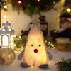 Haobei Suprimentos para Decoração de Natal Boneca Iluminada Criativa em Formato de Árvore de Natal Árvore de Natal Estereoscópica Decoração para Mesa