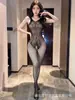 Roupa Íntima Sexy Divertida Preta Transparente Oca Roupa Íntima Feminina de Verão Sexy Renda Transparente Roupa Íntima Sexy
