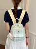 Mochila Feminina Estilo Menina Xadrez Fofo de Nicho 2026 Nova Tendência Moda Alta Aparência Pequena Bolsa Escolar para Estudantes