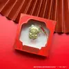 Moneda de Oro Conmemorativa del Año Nuevo Zodiaco Oveja Linda Ovejita Segura Adorno Colgante Cumpleaños Infantil Souvenir Festivo Suministro para Joyería