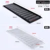 Rejilla de Ventilación de Malla Transpirable para Gabinete de Aleación de Aluminio Cubierta de Escape de Ventilación de Malla Agujereada Cubierta Decorativa para Armario Zapatero Malla Transpirable