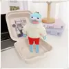 Colgantes de peces geniales, peces flácidos, peces que yacen planos de los residentes de Fondo de Bikini, accesorios para llaveros, chalecos de cama, Año Nuevo