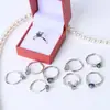 Anillo de Cristal de Luna de Piedra Caliza Elástico, Joyería Vintage Sencilla para el Trabajo para Hombres y Mujeres, Accesorio Versátil para el Día a Día