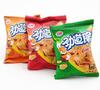 Arroz crocante Luzhou Yo Shang Jin Dao, sabor churrasco de carne bovina picante e crocante, 30g, lanches embalados, envio por correio