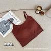 Novo estilo Sling bonita volta envolto peito confortável colete esportivo feminino exterior vestindo interior usando fixo peito almofada alta elástico respirável cueca para as mulheres