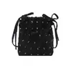 2025 Moda Tendência Laço Plissado Estilo Coreano Novo Casual Estilo Ocidental Simples para o Dia a Dia Bolsa de Ombro Transversal para Mulheres