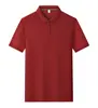 Camisa Polo de Manga Corta para Hombre Ropa de Trabajo Camiseta con Cuello Camisa Cultural Logo Impreso Personalizado Verano Algodón t Ropa de Trabajo Bordar