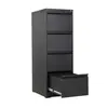 Caja de tarjetas de dos cubos colgante rápido gabinete de trabajo de acero tres cajones cuatro cajones cajón de oficina archivador a4 archivador de datos fabricante