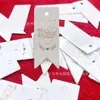 Colgante Doble Felicidad Pequeño Metal Carácter Fu Etiqueta Colgante Caja de Regalo Colgante Joyería Mini Perla Estilo Chino Dorado Redondo Accesorio Doble Felicidad