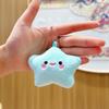 Lindo Colgante de Peluche de Estrella para Bolso, Accesorio, Muñeco de Juguete de Cinco Estrellas, Llavero Creativo Mini para Mochilas de Niñas