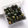 10 cuentas redondas de resina para sueños, cuentas sueltas, DIY, hechas a mano, caseras, pulsera de cuentas, accesorios de joyería, material para pulsera y collar