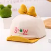 [Novedad este invierno] gorro de bebé 6-24 meses gorro para bebé de hombre y mujer gorra de béisbol para niños de otoño