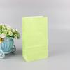 Suministro en stock bolsa de embalaje de papel Kraft plano color bolsa de papel portátil estilo universal ins creativo bolsa de papel Amazon