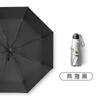 Sombrilla Solar Protección UV Doble Capa Plata Titanio Sombrilla Parasol Protección Solar Extra Fuerte Plegable para Mujer para Lluvia o Sol Doble Uso upf50+