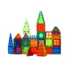 Al por mayor transfronterizo Pieza magnética de color para ventana Bloques de construcción Magnético fuerte Amazon Niños y niñas Castillo educativo ensamblable Juguetes