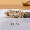 Ropa Han madre e hijo hebilla Song Ming estilo antiguo vintage hebilla de metal cuello alto hombro de nube chal hebilla decorativa accesorios de moda nacional