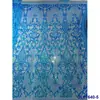 Poliéster Total Listrado Moda Renda Lantejoula Bordado Escolha Multicolorida Banquete Vestido de Noite Roupa Saia Tecido de Malha Vestido de Casamento