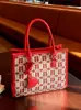 Nuevo Bolso Rojo 2026 para Mujer, Bolso de Novia para Boda, Nuevo Estilo Chino con Carácter de Doble Felicidad, Bolso Tote de Gran Capacidad, Bolso de Boda Estilo Mamá