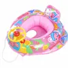 Asiento inflable con respaldo y cuerda de tracción para niños, asiento flotador para bebé con volante divertido, para jugar en la piscina en verano