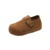 Zapatos de mujer tipo Birkenstock de suela gruesa, que aumentan la altura, de cobertura total, mocasines slip-on nuevos de otoño 2026