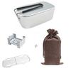 Vajilla de Camping al Aire Libre Lonchera de Aluminio Portátil Plegable Estilo Japonés Lonchera Cuadrada Juego de Lonchera Logo