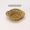 Cesta Bandeja Cazuela Tejida de Paja Personalizada, Esterilla Aislante Térmico para Olla de Arroz Comercial, Resistente a Quemaduras, Cesta de Almacenamiento de Ratán Resistente a Altas Temperaturas para Uso Doméstico