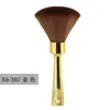Cepillo para el Cabello de Salón, Cepillo Multifuncional de Cerdas Suaves Electroplateado, Herramienta de Belleza, Cepillo de Plástico para el Cabello