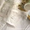 Ropa interior sexy de encaje hueco de tiro bajo para mujer, algodón puro antibacteriano, ligera, malla transparente, seda de hielo, tangas sin costuras para mujer