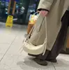 Bolso de Piel Genuina para Mujer Estilo Nuevo 2026, Bolso de Moda y Elegante para Mujer, Bolso Forma de Croissant, Bolso Cruzado Versátil y con Estilo