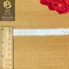 Renda Bordada de Seda de Leite 1,5cm Acessórios para Roupas Novos Produtos em Estoque Tecido de Renda Atacado Código de Barras de Renda