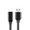 Línea de datos USB3.1 USB3.0 a Tipo C de alta velocidad 10G línea de transmisión línea de disco duro móvil línea de carga PD para teléfono móvil