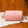 Una generación de 2021 nueva tendencia bordado diamante bolsa cilíndrica temperamento elegante bolso de hombro bolso bandolera transfronterizo