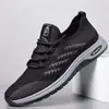 Sapatos de Comércio Exterior Malha Respirável Tecida Fly Solado Macio Superfície Macia Confortáveis Leves Sapatos para Trabalho Dirigir Sapatos Casuais Sapatos de Corrida