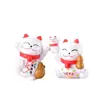 Decoração de gato mini fofo em PVC Decoração de bolo Presente Criativo Presente de Aniversário Artesanato para decoração de carro Pingente