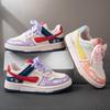 Zapatillas Deportivas Bajas para Niños, Zapatos Deportivos para Niñas, Nuevos Zapatos Casuales Estilo Coreano para Primavera y Otoño, Zapatillas de Correr Versátiles con Suela Suave para Niñas