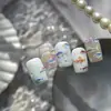 Tomoni Calcomanías para Uñas Jelly Pequeñas Frescas Grasas Peces Marinos Pequeños Joyería Calcomanías Oceánicas Calcomanías para Uñas Material