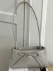 Bolsa Quadrada Pequena com Laço Simples Elegante 2026 Nova Sensação de Alto Padrão Bolsa Feminina Estilo Coreano Tendência ins Moda Bolsa de Ombro Único