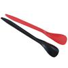 Cuchara Pequeña Desechable Tenedor de Plástico Cuchara Engrosada Tenedor para Fruta Cuchara para Helado Cuchara para Postre de Pastel Empaquetado Individualmente Venta al Mayoreo