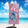 Comércio exterior novos produtos uma geração de toalha de microfibra estilo stillson de desenho animado toalha de banho estampada absorvente toalha de praia