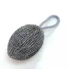Esfera de Limpeza de Arame de Aço 410 Transfronteiriça com Corda para Pendurar, Esfera de Arame de Aço Específica para Cozinha, Esfera de Arame de Aço Inoxidável Conveniente para Casa